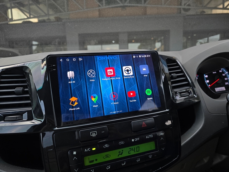 ติดตั้ง เครื่องเสียงรถยนต์ สำหรับ TOYOTA FORTUNER