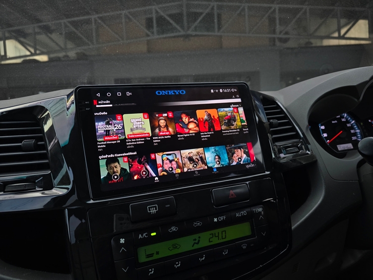 ติดตั้ง เครื่องเสียงรถยนต์ สำหรับ TOYOTA FORTUNER