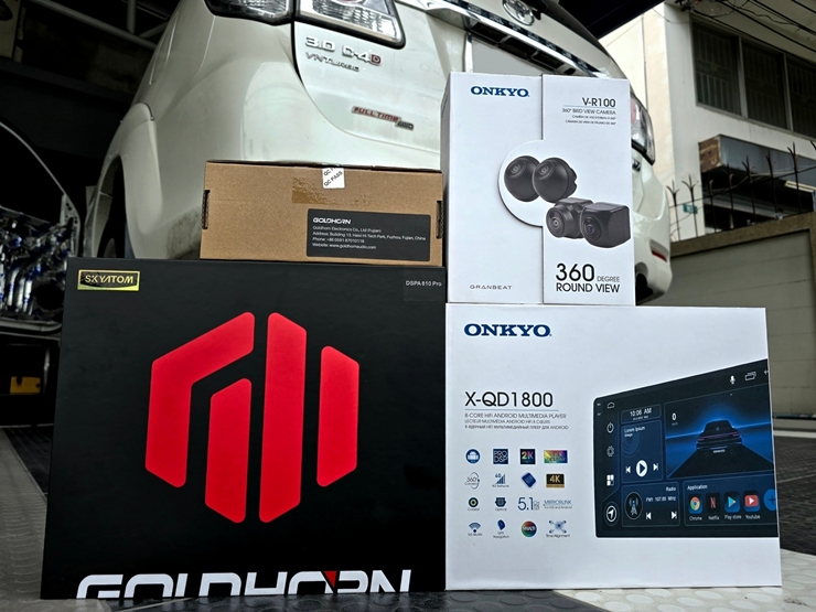 ติดตั้ง เครื่องเสียงรถยนต์ สำหรับ TOYOTA FORTUNER