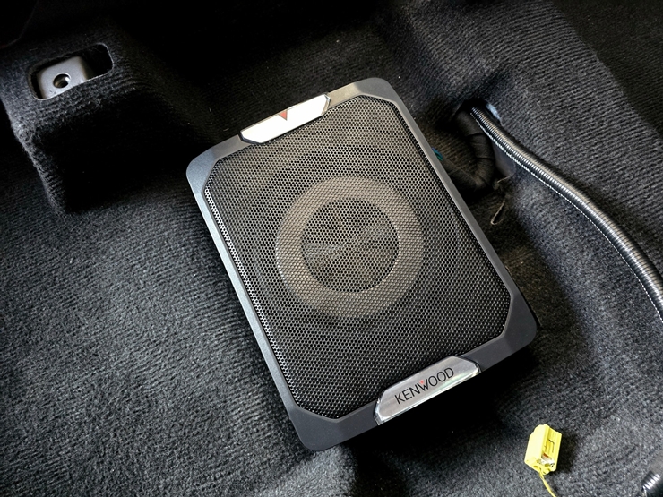 KENWOOD KSC-PSW88 ติดตั้ง