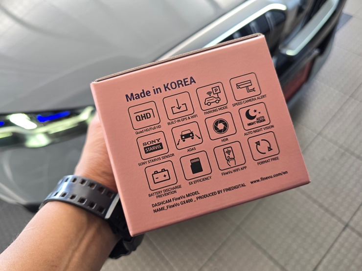 BMW SERIES 5 G60 2  ติดตั้งกล้องบันทึก ตรงรุ่น ไม่ตัดต่อ