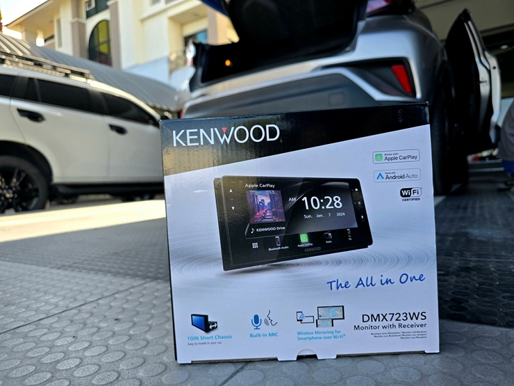  DMX723WS ติดตั้ง