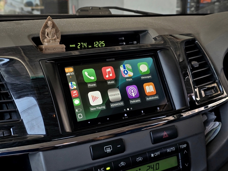 KENWOOD DMX7522S ติดตั้ง