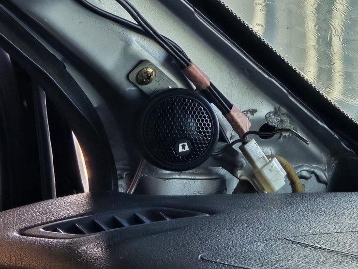LANCER EVO 7 ติด เครื่องเสียง จอ กล้อง
