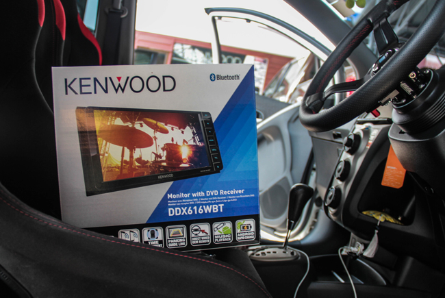 TOYOTA YARIS club kenwood ddx616wbt