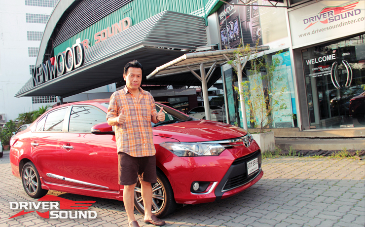 เครื่องเสียง toyota vios