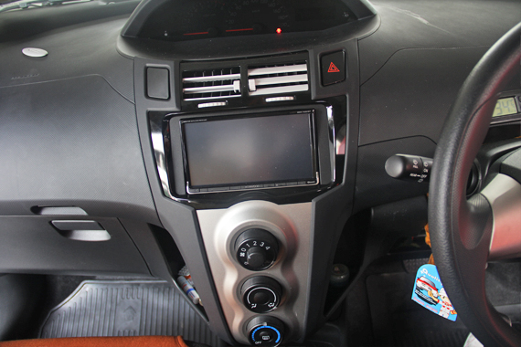 toyota yaris จอ ตรงรุ่น ตึตู้ ระบบเสียง