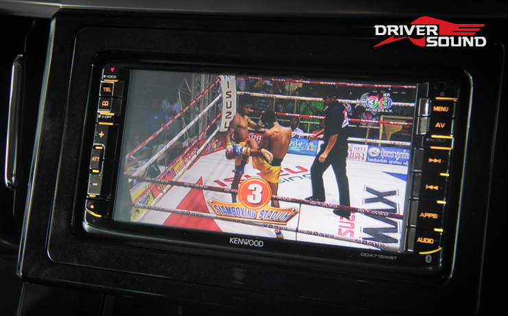 ติดตั้ง  ดิจิตอล ทีวี ดู toyota all new alphard vellfire 2015 2014 digital tv