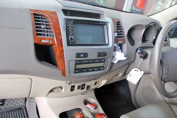 FORTUNER จอ kenwood ตรงรุ่น ลำโพงเสาเอ