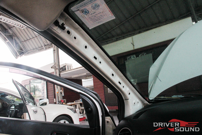 mazda 2 เครื่องเสียง รถยนต์  ลำโพง