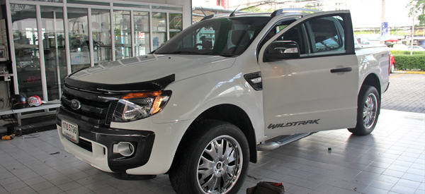 ford ranger ระบบเสียง up grade ลำโพง 