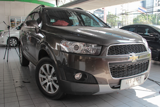 CHEVROLET CAPTIVA ติดตั้ง เครื่องเล่น เครื่องเสียง tv digital ทีวี