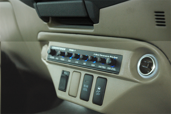 toyota fortuner ระบบเสียง ลำโพงเสาเอ