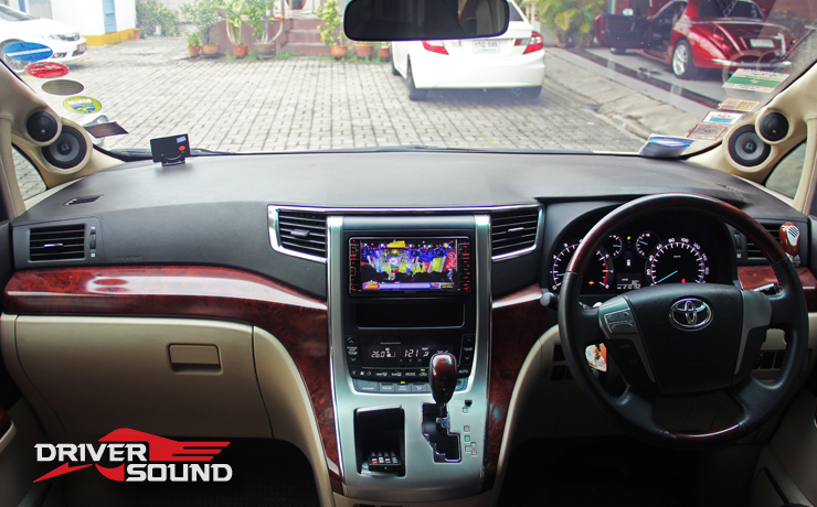 เครื่องเสียง TOYOTA ALPHARD