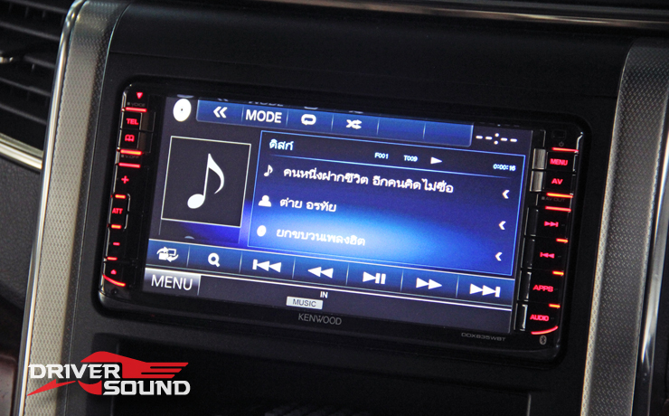 เครื่องเสียง TOYOTA ALPHARD จอ หน้ากาก