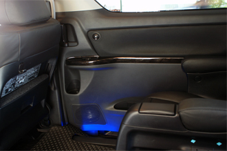 toyota vellfire เครื่องเสียง รถยนต์