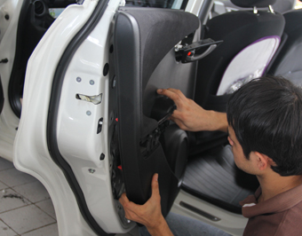 เครื่องเสียง honda jazz