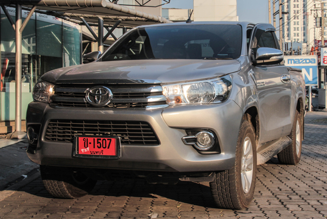 ดิจิตอลทีวี digital tv ดู ใน รถยนต์ TOYOTA HILUX REVO