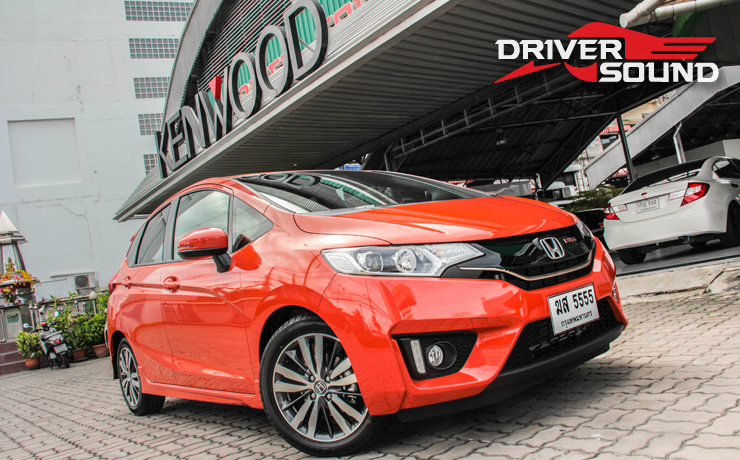 เครื่องเสียง honda jazz fit