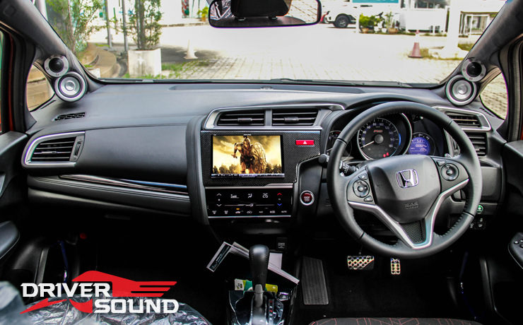 เครื่องเสียง honda jazz fit 