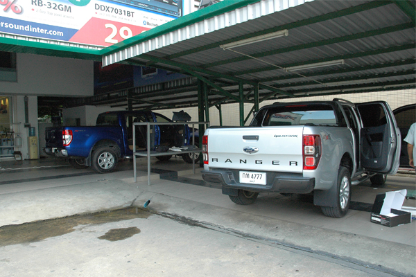 ford ranger เครื่องเสียง รถยนต์