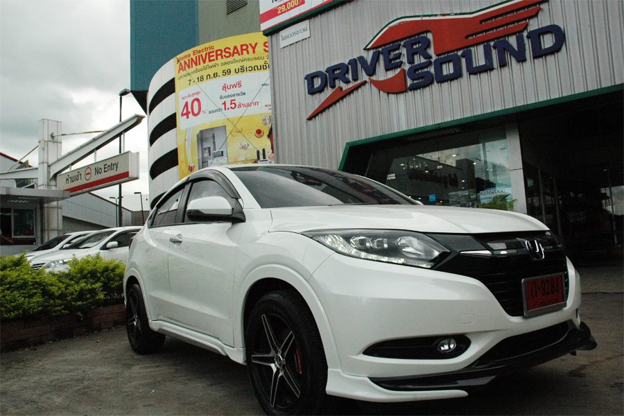 honda hr-v เครื่องเสียง รถยนต์