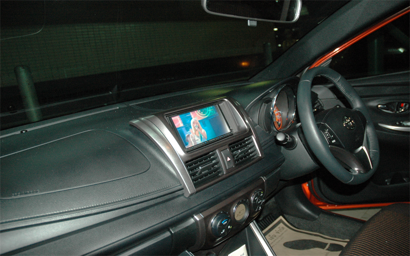 toyota yaris จอ ตรงรุ่น กล้องหลัง