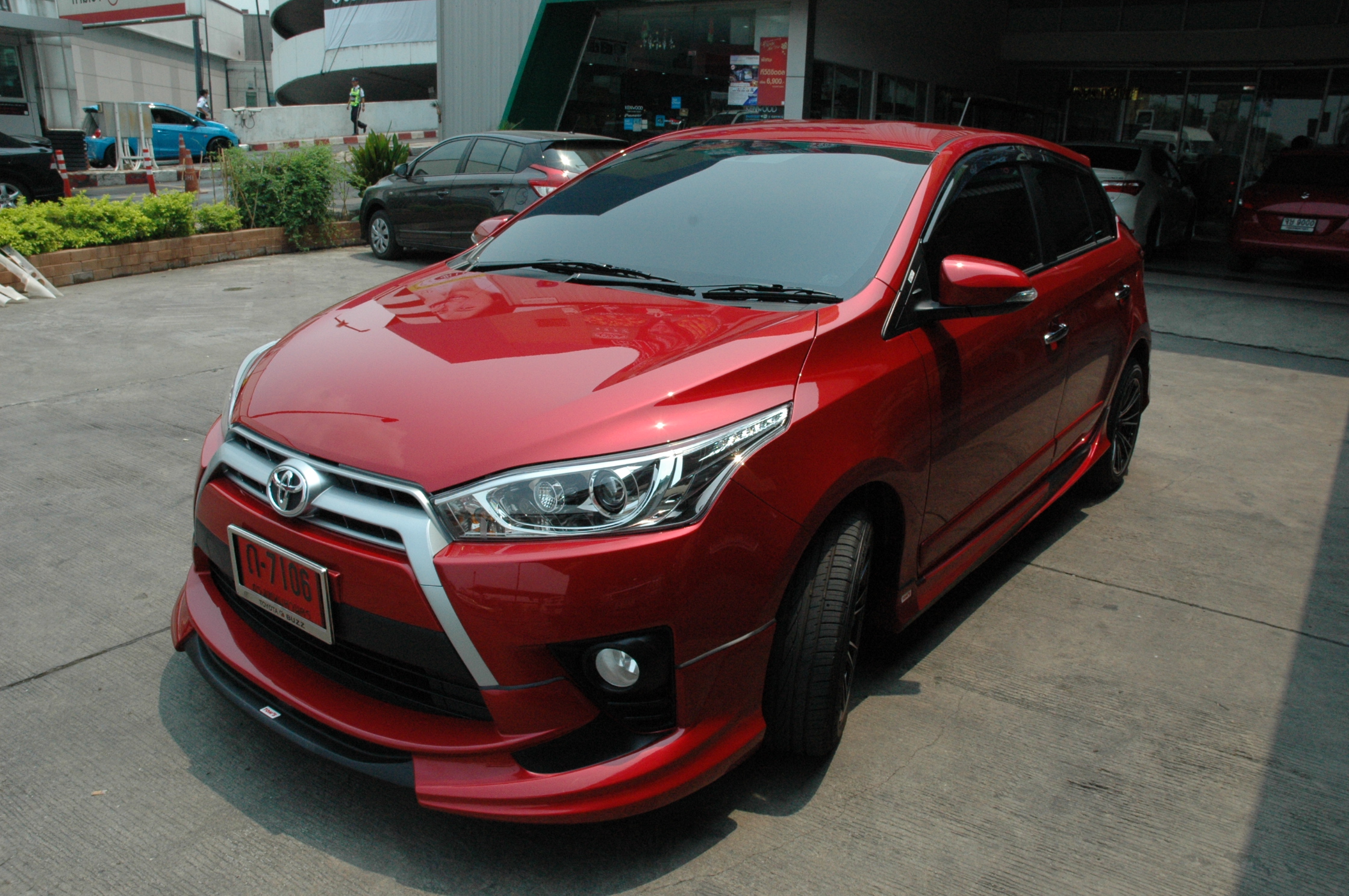 toyota yaris จอ ตรงรุ่น กล้องหลัง