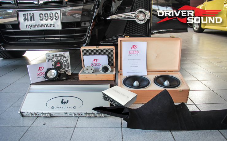 TOYOTA ALPHAD VELLFIRE  เครื่องเสียง ติดตั้ง ร้าน