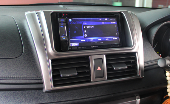 toyota yaris จอ ตรงรุ่น กล้องหลัง