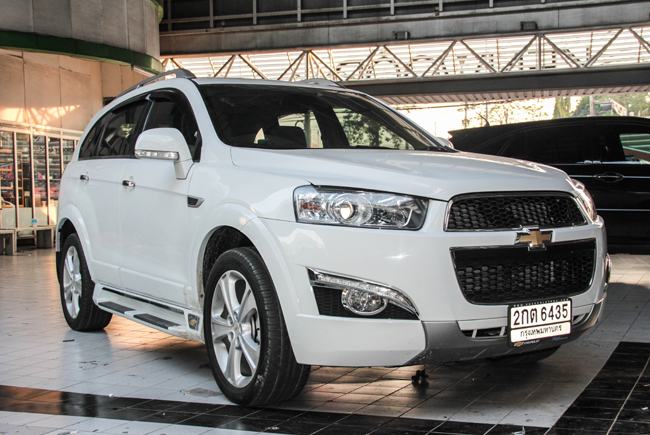 CHEVROLET CAPTIVA ติดตั้ง เครื่องเล่น เครื่องเสียง