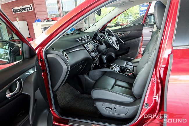 nissan x trail เครื่องเสียง รถยนต์ ระบบเสียง dsp amp