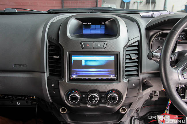 ford ranger เครื่องเสียงรถยนต์ kenwood 