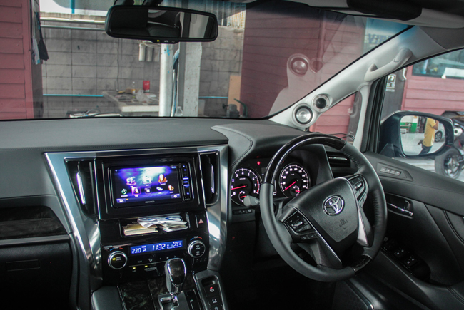  ALL NEW TOYOTA ALPHARD 2015 เครื่องเสียง
