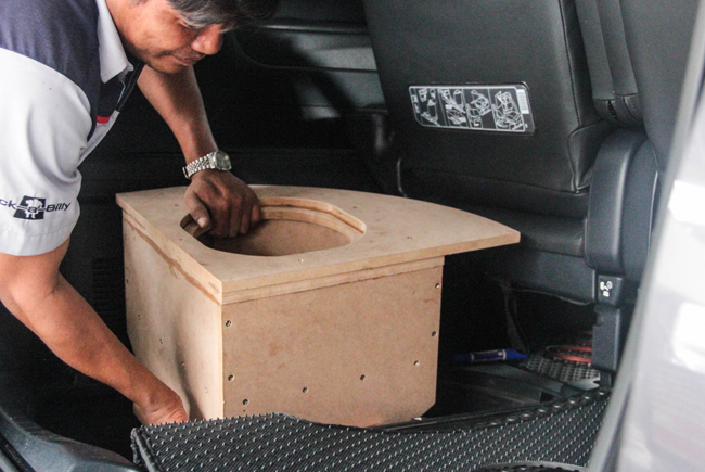  ALL NEW TOYOTA ALPHARD 2015 เครื่องเสียง