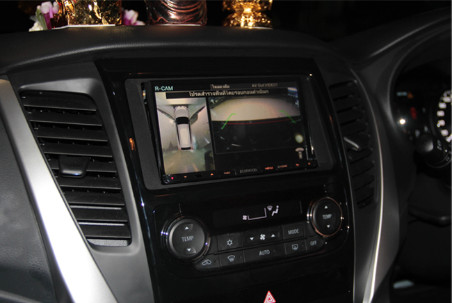 ALL NEW MITSUBISHI PAJERO SPORT ติดตั้ง เครื่องเล่น จอ วิทยุ KENWOOD DNN9150BT ดูทีวี tv ในรถ