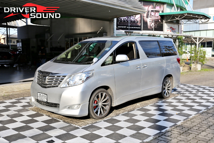 toyota alphard เครื่องเสียง รถยนต์ กล้องรอบคัน