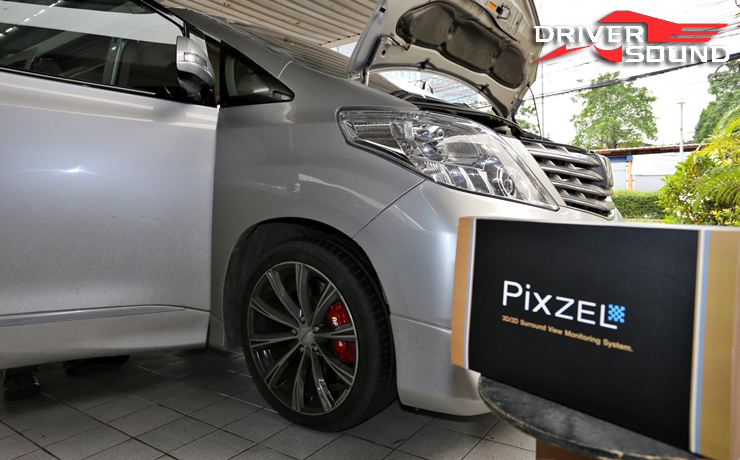 toyota alphard เครื่องเสียง รถยนต์