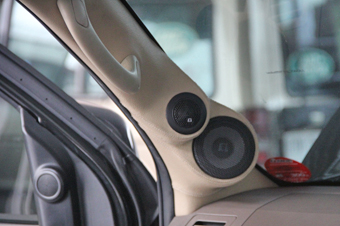 toyota fortuner ระบบเสียง ลำโพง เสาเอ