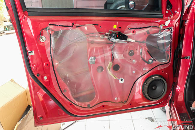suzuki swift ชุด ลำโพง bassbox