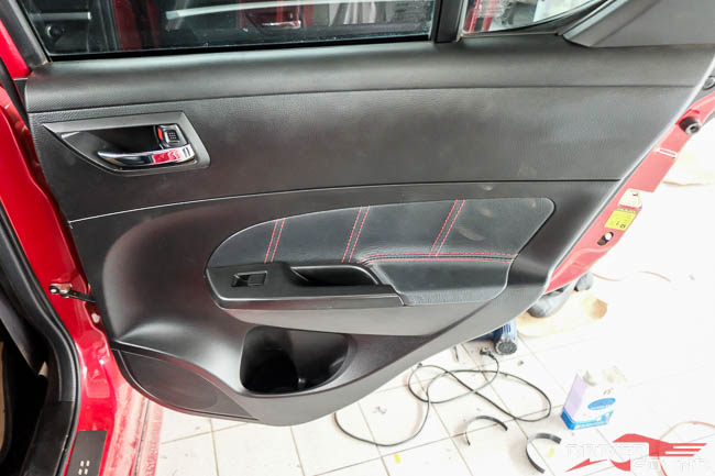 suzuki swift ชุด ลำโพง bassbox