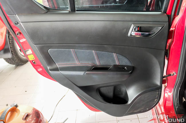 suzuki swift ชุด ลำโพง bassbox