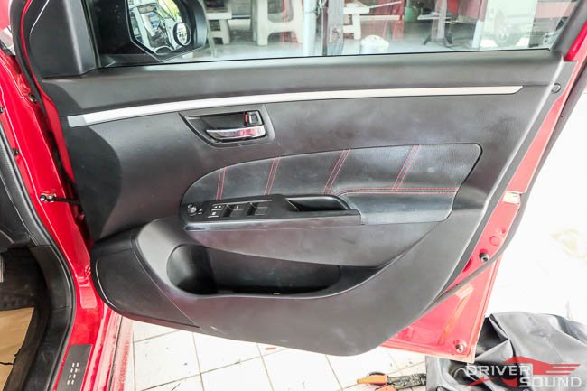 suzuki swift ชุด ลำโพง bassbox