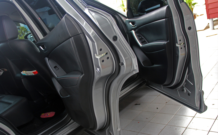 ติดตั้ง เครื่องเสียง mazda cx 5