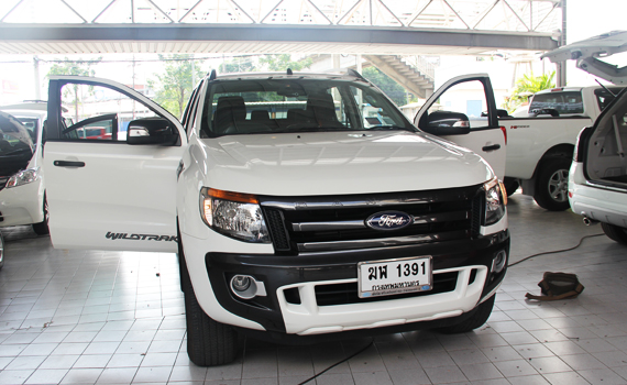 ford ranger ระบบเสียง up grade ลำโพง 