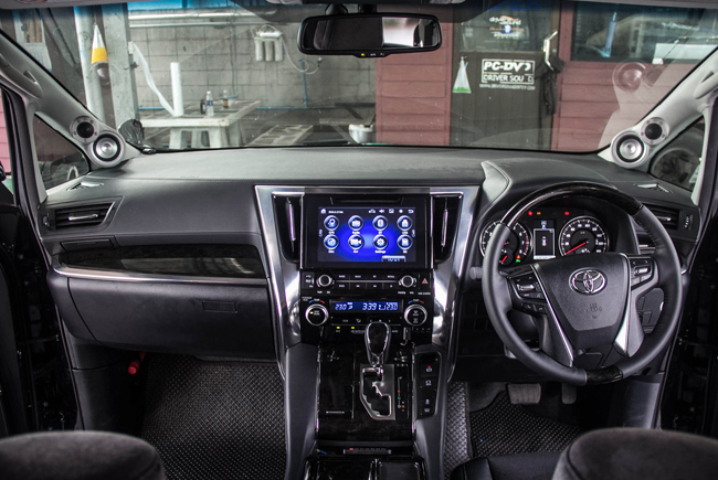ALL NEW TOYOTA ALPHARD 2015 เครื่องเสียง