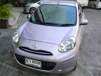 nissan march เครื่องเสียง รถยนต์ 