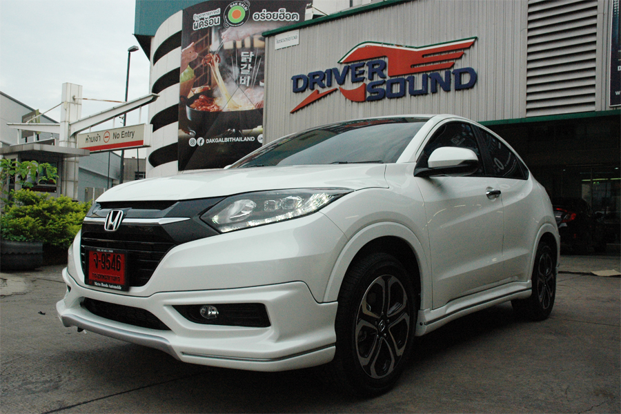 honda hr-v เครื่องเสียง รถยนต์