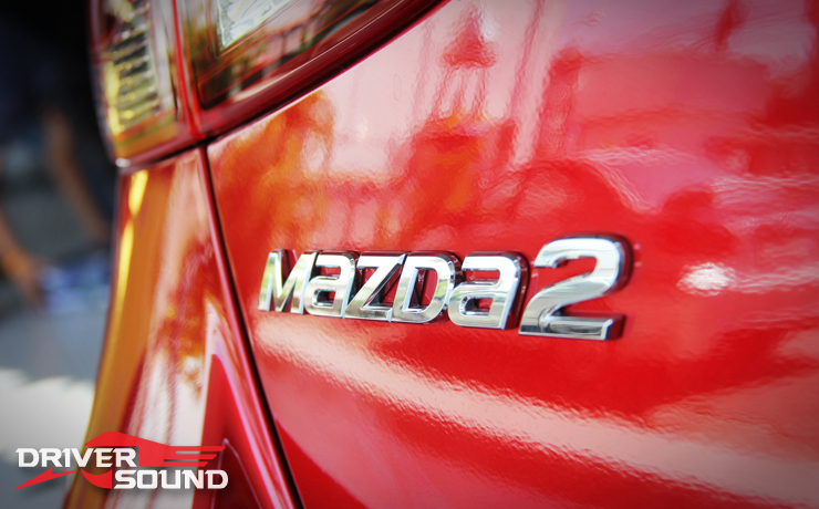 mazda 2 เครื่องเสียง