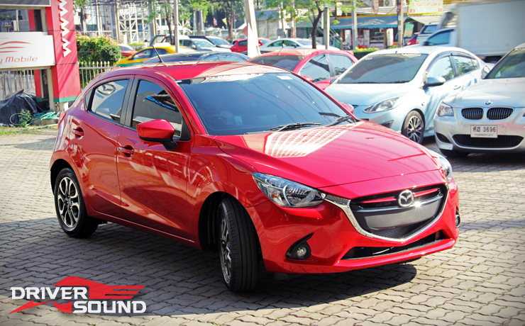 mazda 2 กล้องหลัง